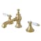 Kingston Brass KC7062BPL 8" Widespread Bathroom Faucet, Polished Brass KC7062BPL - alternate 1